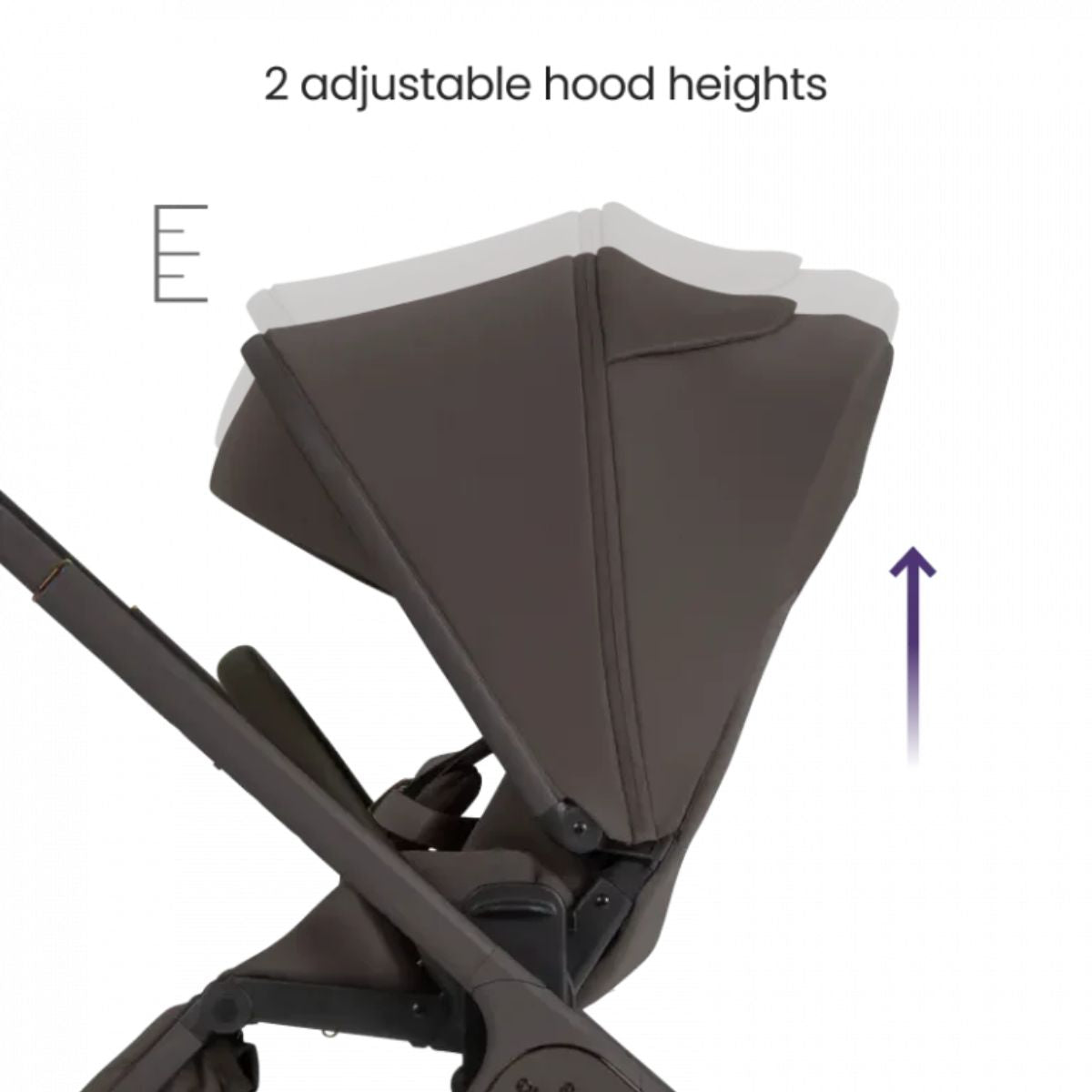Silver Cross Cove 2 Full-Size All-Terrain Stroller - Chocolate on Luna Baby Store Miami
