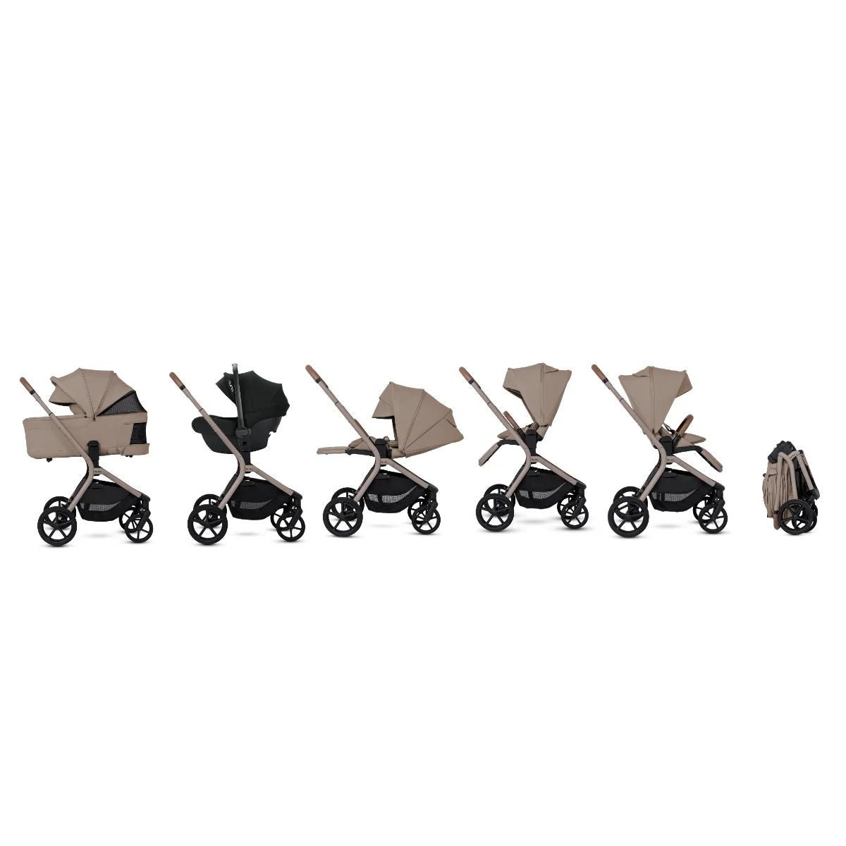 Silver Cross Cove 2 Full-Size All-Terrain Stroller - Chocolate
