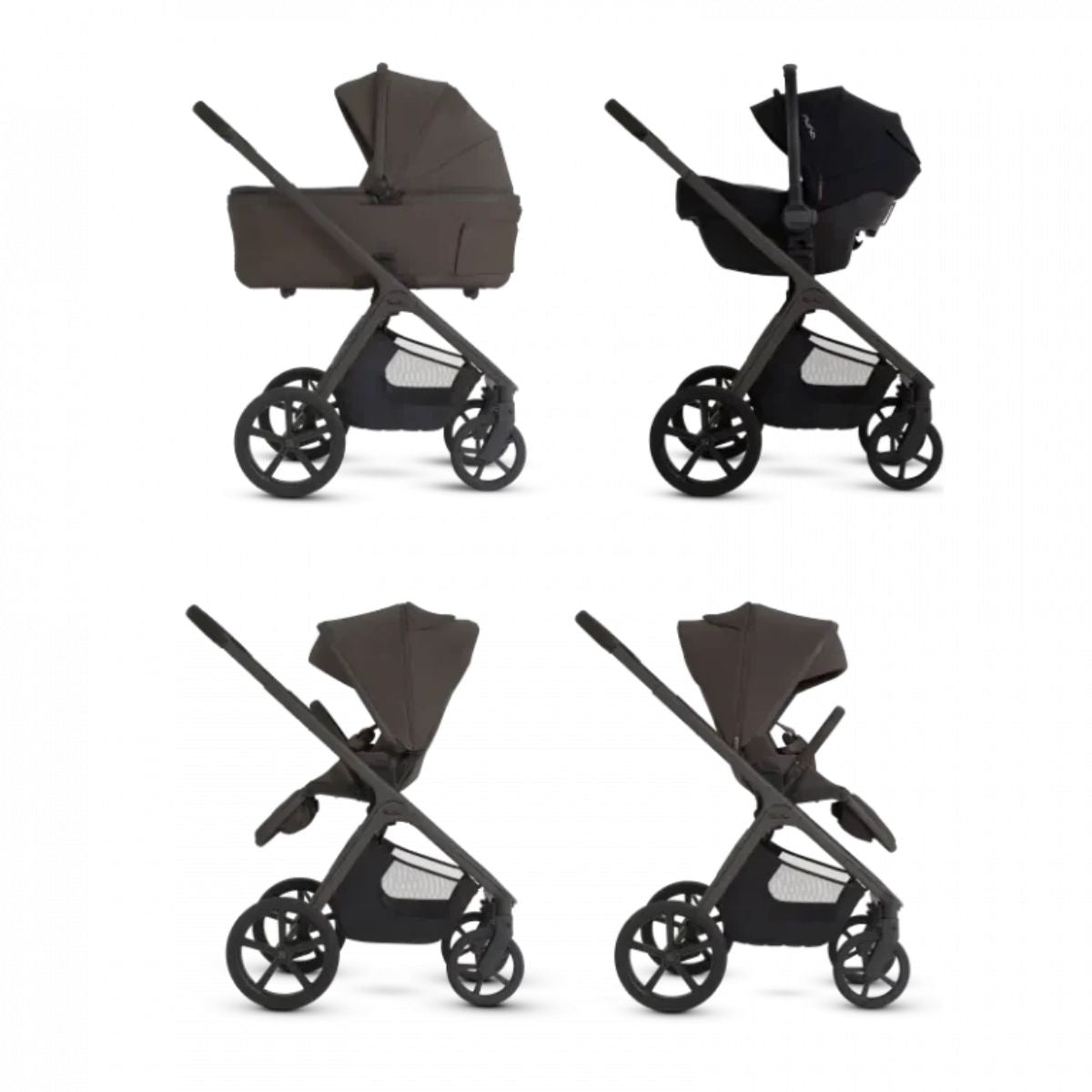 Silver Cross Cove 2 Full-Size All-Terrain Stroller - Chocolate