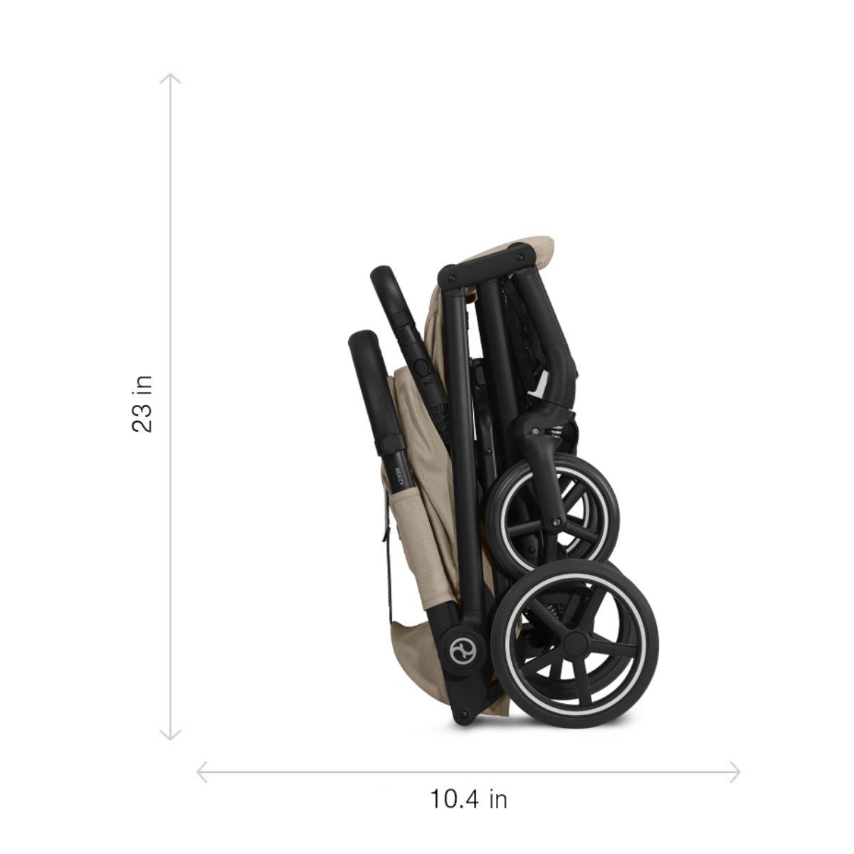 Cybex Beezy 2 Compact Stroller - Almond Beige