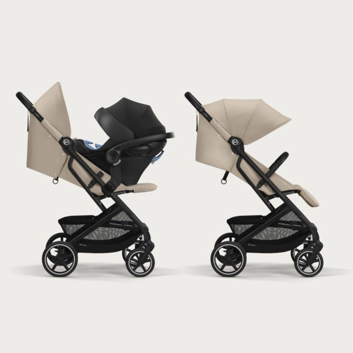 Cybex Beezy 2 Compact Stroller - Almond Beige