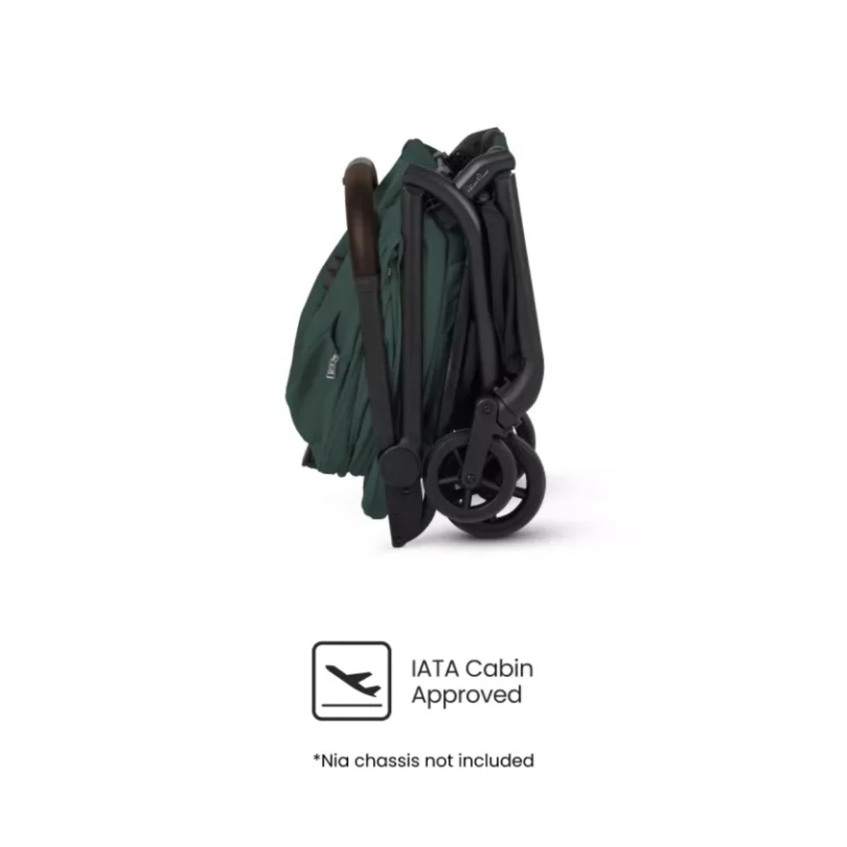 Silver Cross Nia Compact Bassinet - Conifer