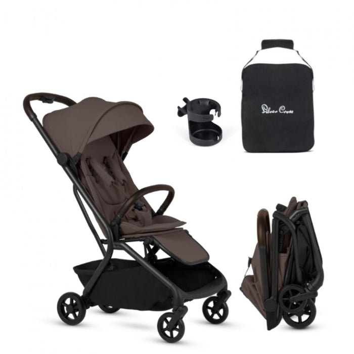 Carrinho De Bebê Silver Cross Nia Travel Bundle Chocolate

