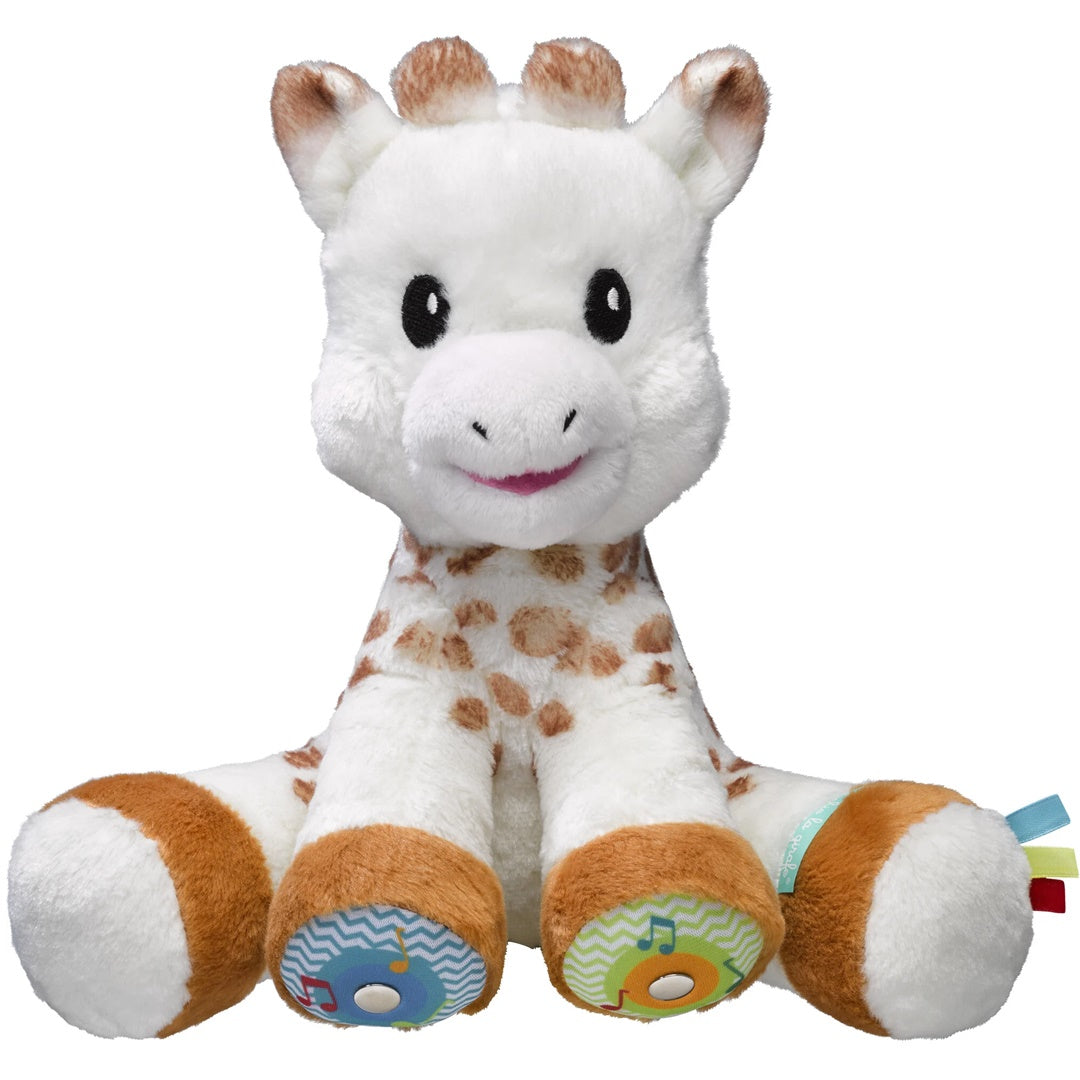 Sophie La Giraffe Touch & Play Plush Toy White/Brown