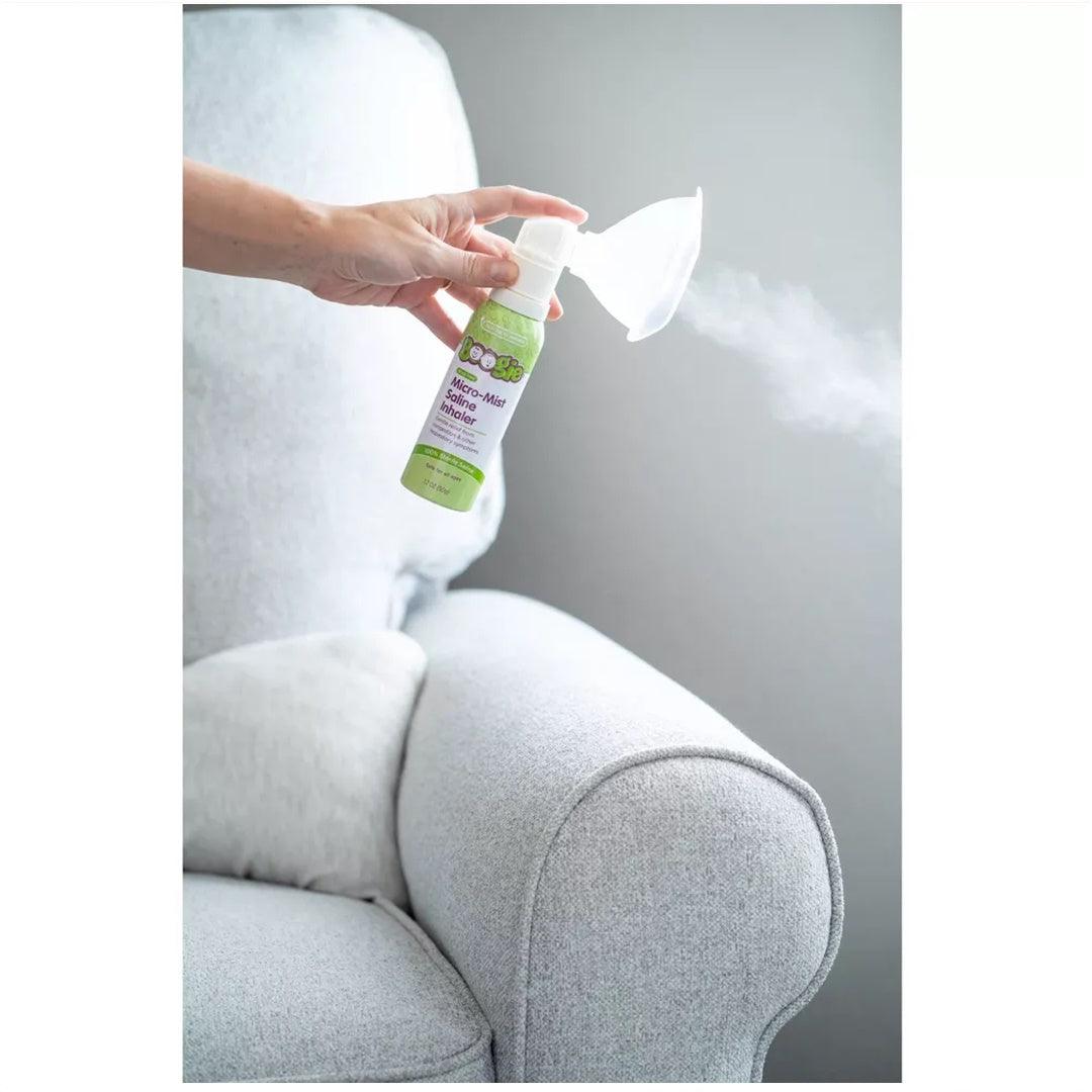 Inalador Spray Saline Micro-Mist Boogie Para Constipação Nasal - Boogie Wipes Babytunes