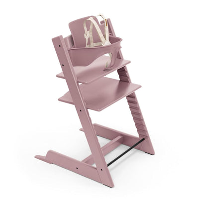 Cadeira de Alimentação Stokke Tripp Trapp 2 com Baby Set Heather Mauve

