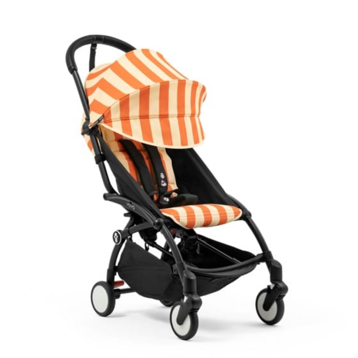 Stokke YOYO3 6+ Riviera Limited Edition Ultra-Compact Stroller - Capri/Black Frame