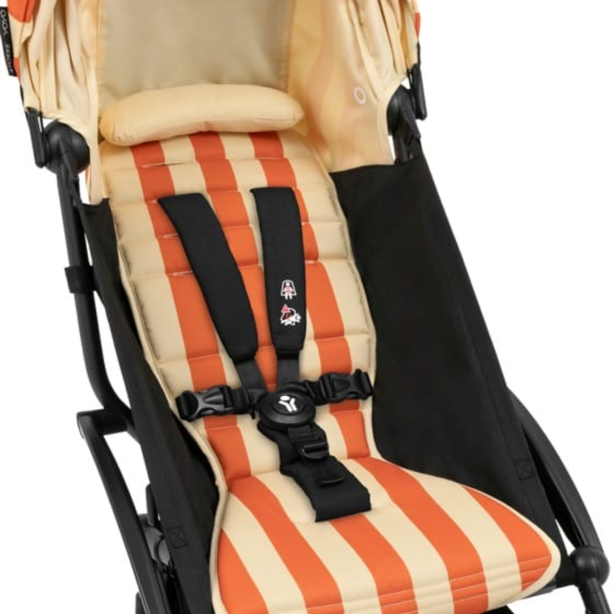 Stokke YOYO3 6+ Riviera Limited Edition Ultra-Compact Stroller - Capri/Black Frame
