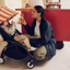 Stokke YOYO3 6+ Riviera Limited Edition Ultra-Compact Stroller - Capri/Black Frame on Luna Baby Store Miami