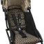 Stokke YOYO3 6+ Wild Collection Ultra-Compact Stroller - Leopard/Black Frame on Luna Baby Store Miami