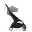 Stokke YOYO3 6+ Wild Collection Ultra-Compact Stroller - Zebra/Black Frame on Luna Baby Store Miami