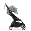 Stokke YOYO3 6+ Wild Collection Ultra-Compact Stroller - Zebra/Black Frame on Luna Baby Store Miami
