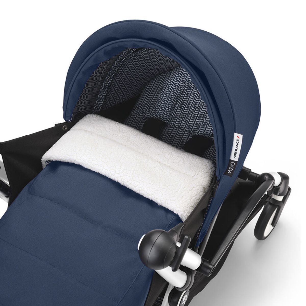 Stokke YOYO³ 0+ Newborn Pack - Air France Blue on Luna Baby Store Miami