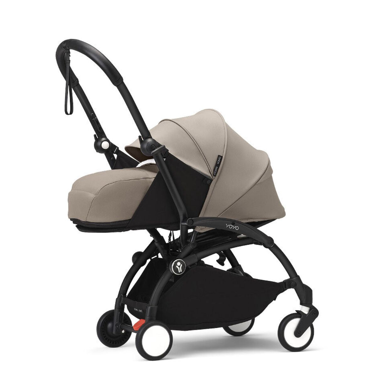 Stokke YOYO³ 0+ Newborn Pack - Taupe on Luna Baby Store Miami