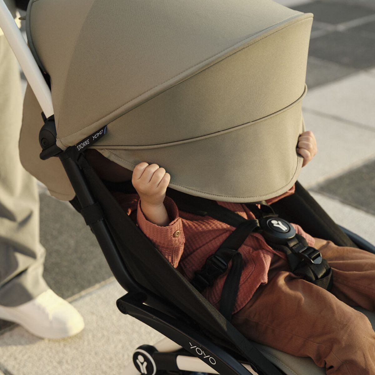 Assento Para Carrinho Stokke Yoyo3 6+ Taupe