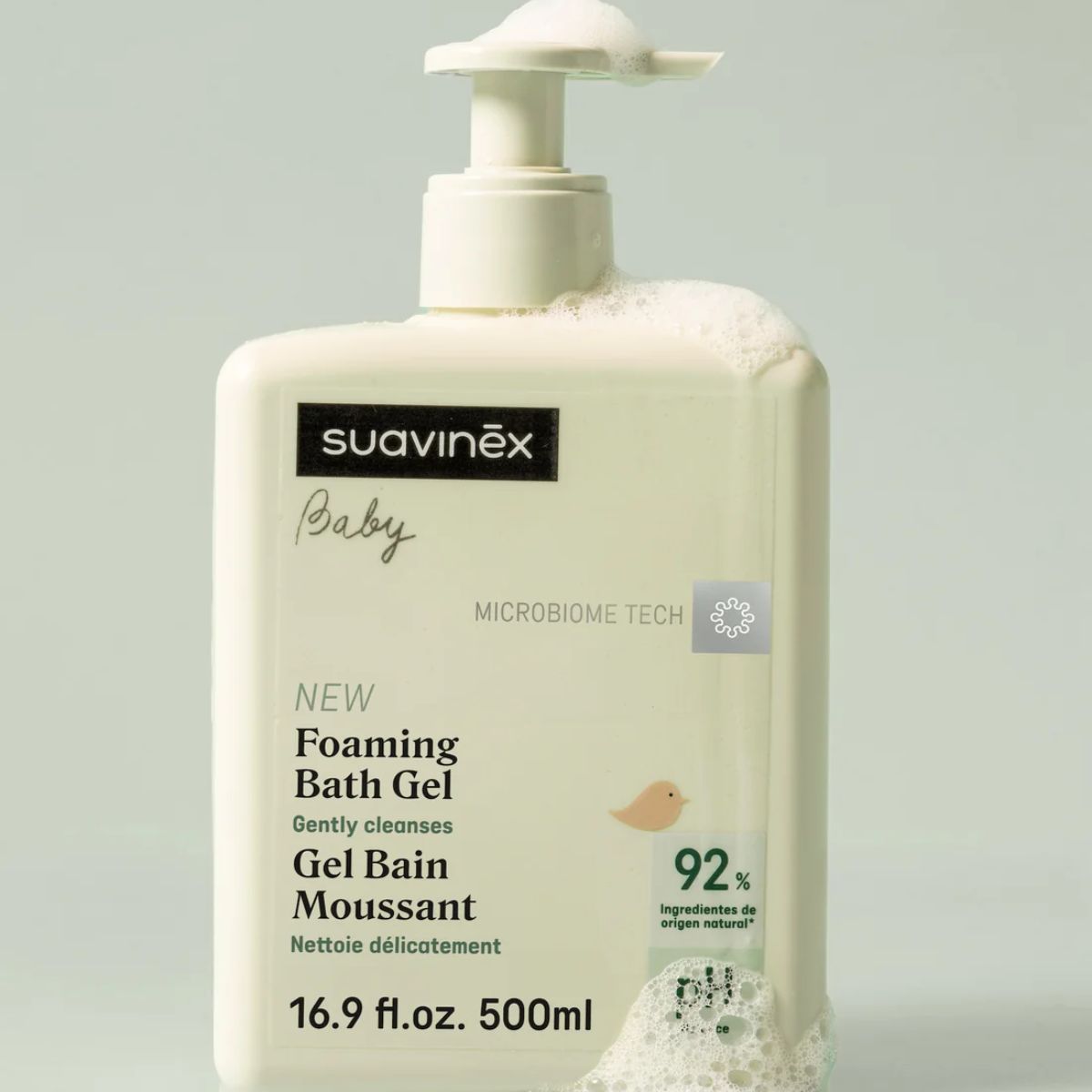 Suavinex Foaming Bath Gel on Luna Baby Store Miami