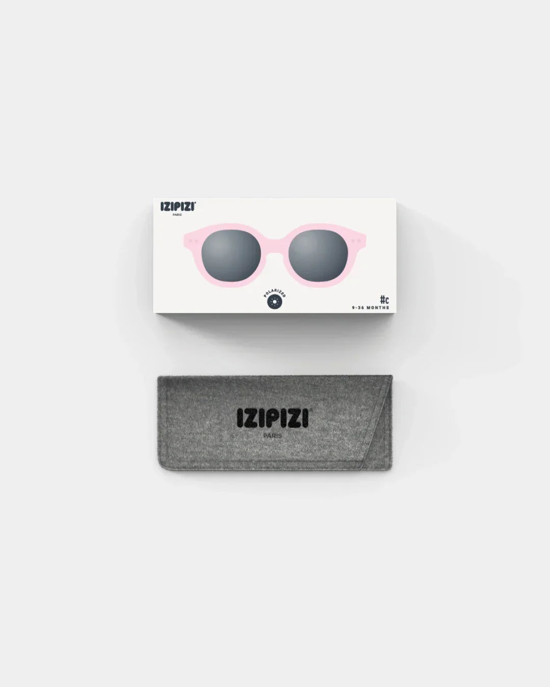 Izipizi Sunglasses Kids 9-36M #C - Pastel Pink - Luna Baby Store Miami