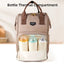 Mochila Maternidade Sunveno Open Wide Brown on Luna Baby Store Miami