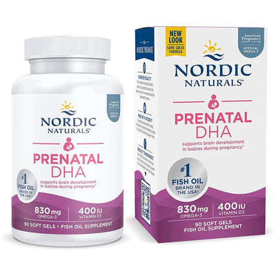 Suplemento Dietético Para Pré-Natal Nordic Naturals Softgels - 90 Cápsulas - Nordic Naturals Babytunes