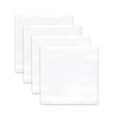 Cueiro Swaddles Kit 4 Peças de Muslin Swaddle Designs White