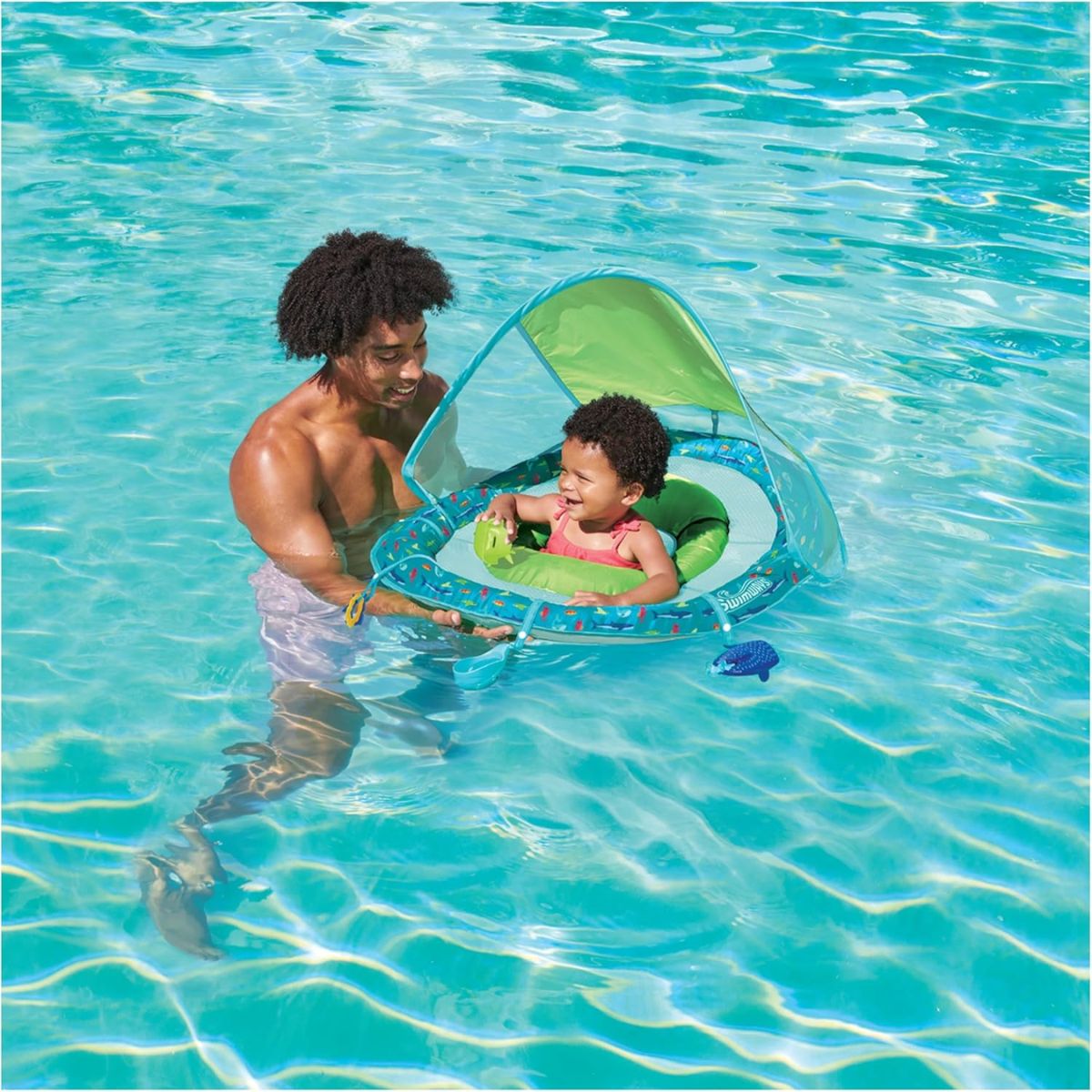 SwimWays Baby Spring Float Sun Canopy 9-24M - Splash N' Play on Luna Baby Store Miami