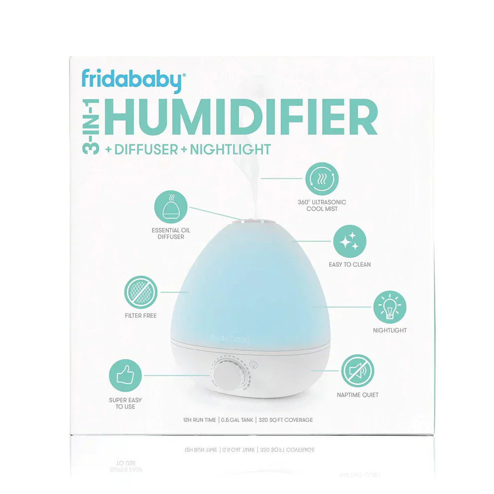 Fridababy The 3-In-1 Humidifier, Diffuser + Nightlight - Luna Baby Store Miami