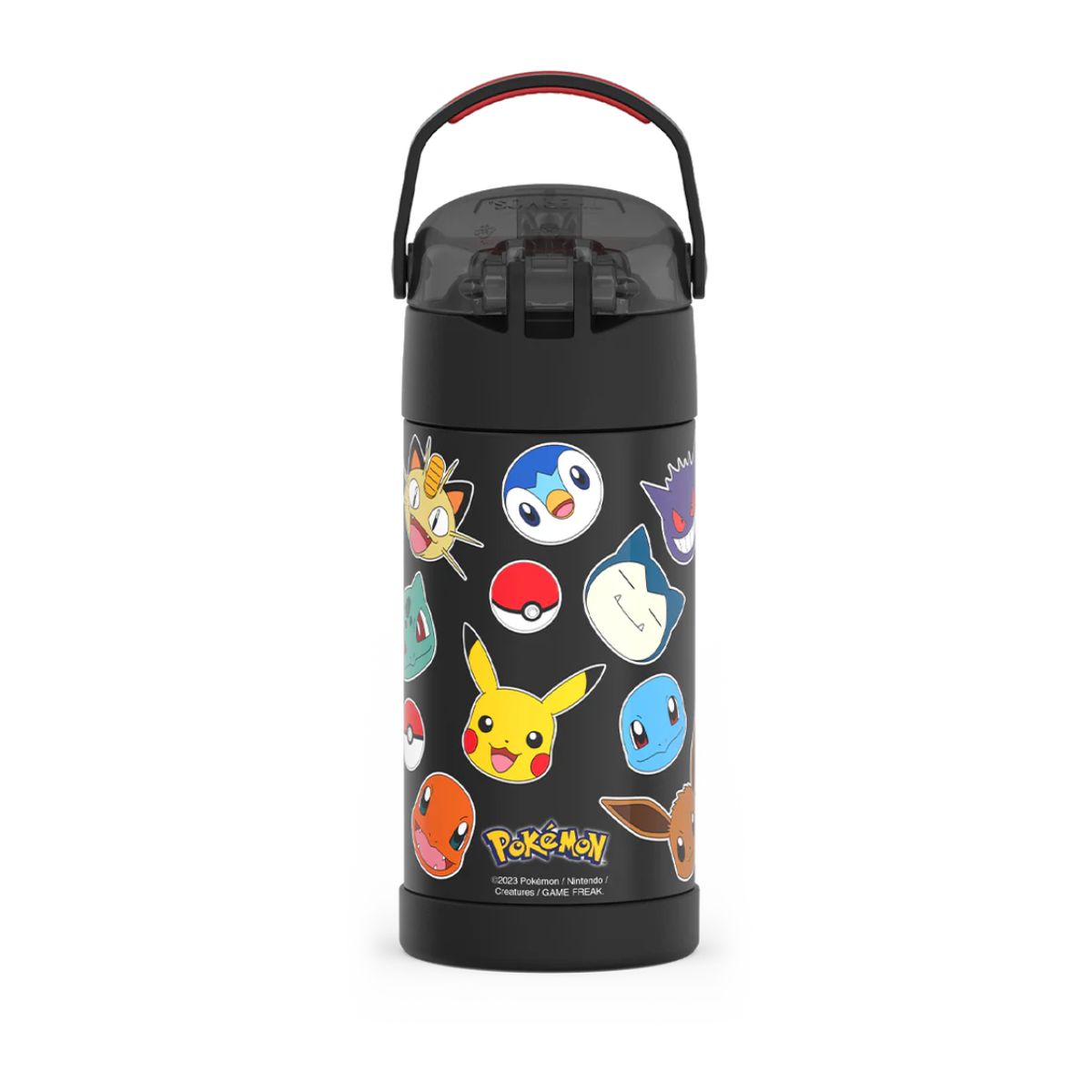 Garrafa Térmica Infantil Thermos Pokémon 350ML on Luna Baby Store Miami
