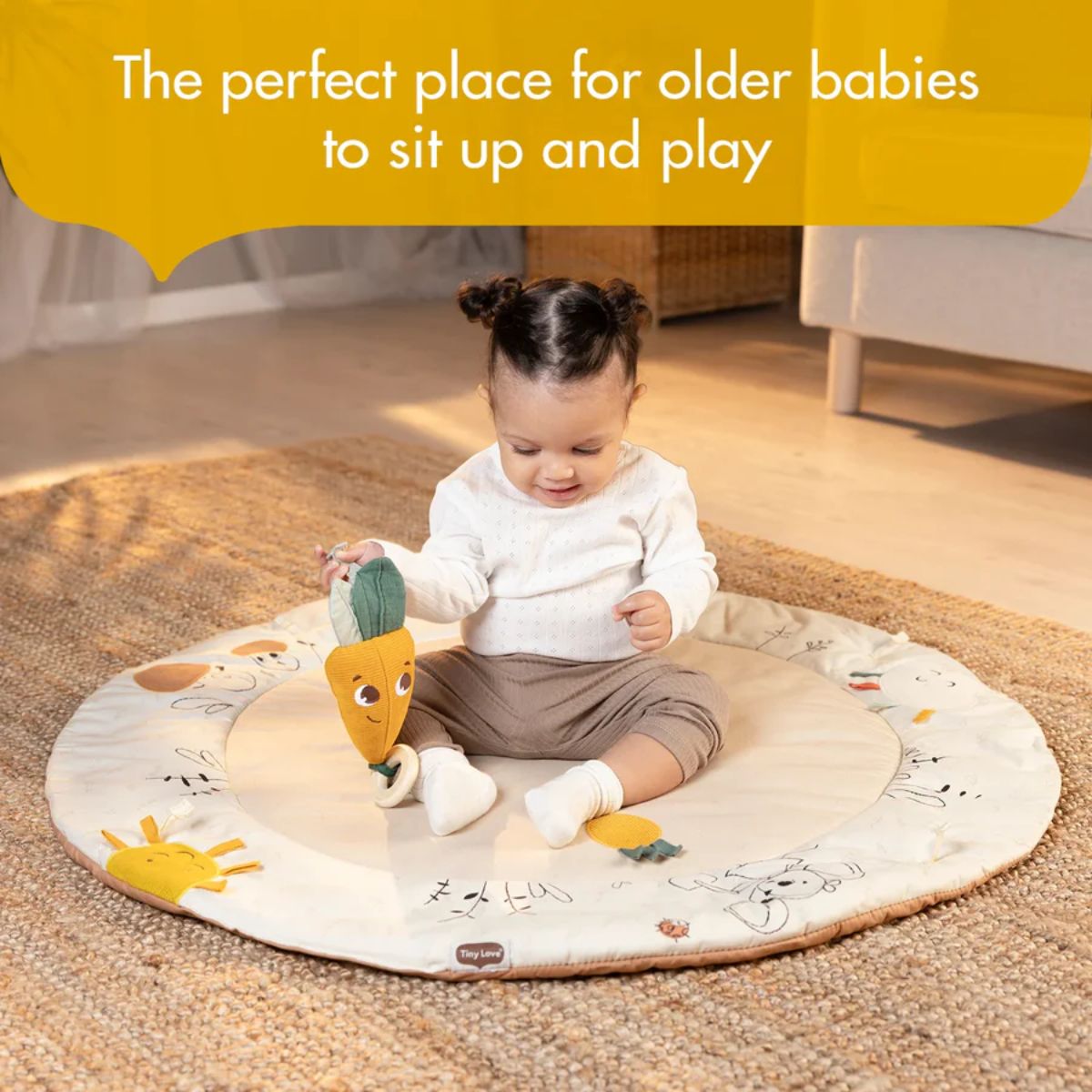Tapete De Atividades Gymini Luxe Tiny Love Garden of Adventures