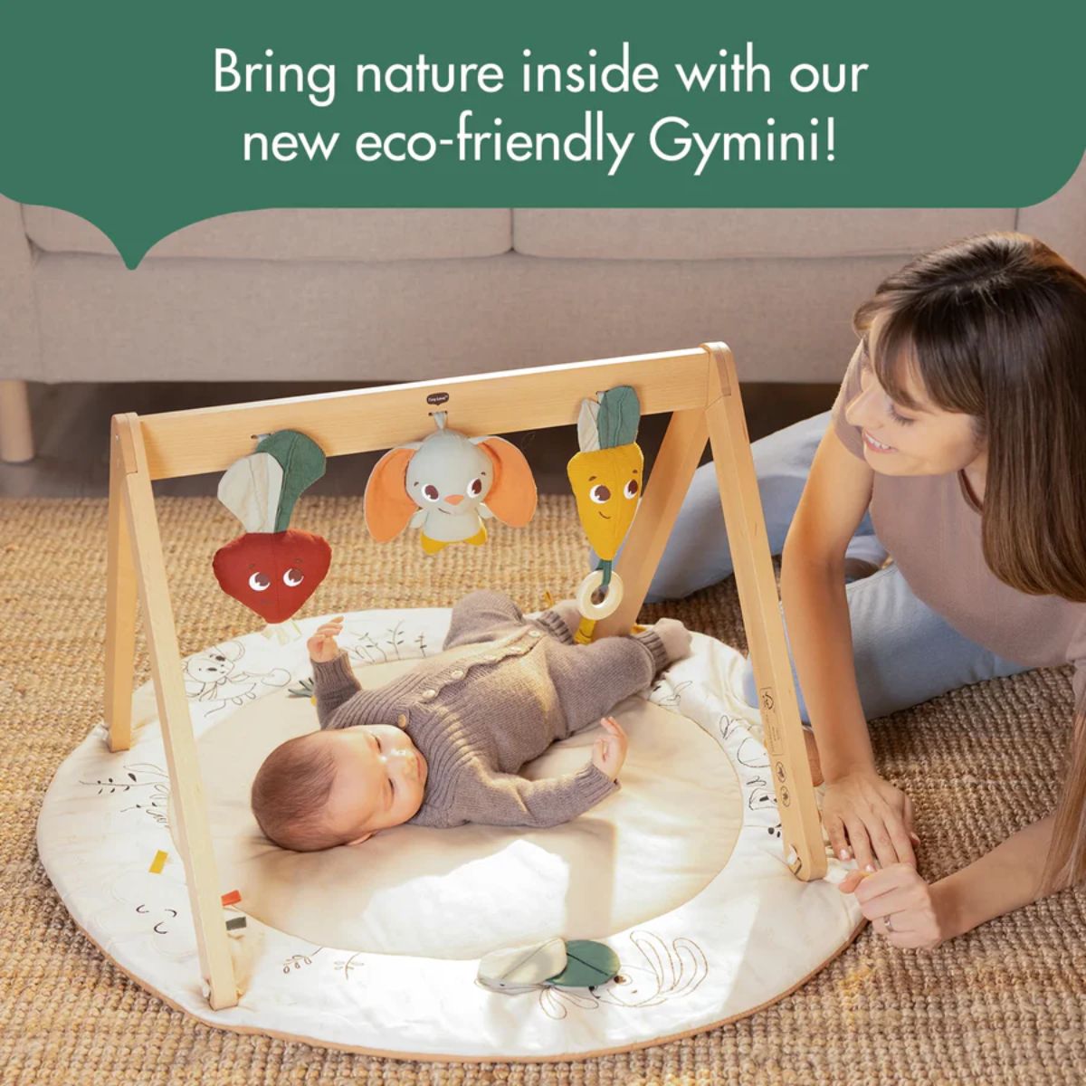 Tapete De Atividades Gymini Luxe Tiny Love Garden of Adventures on Luna Baby Store Miami