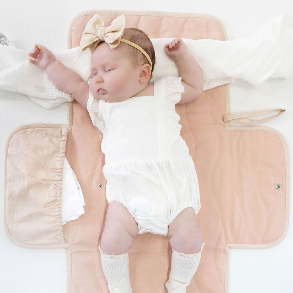 Trocador Portátil Toddlekind Mini Maven Blush