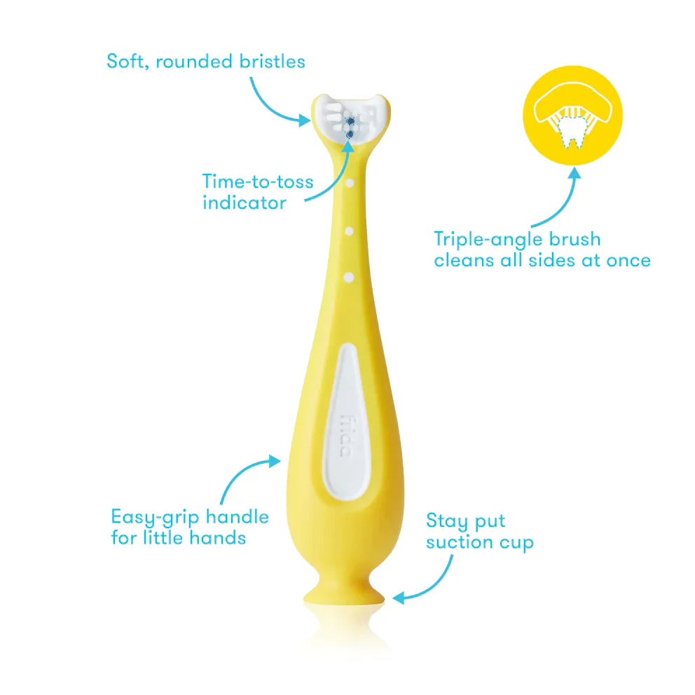 Fridababy Training Toothbrush For Toddlers - Luna Baby Store Miami