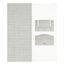 Stokke Tripp Trapp High Chair & Cushion With Tray - Whitewash Nordic Grey on Luna Baby Store Miami