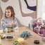 Stokke Tripp Trapp High Chair & Cushion With Tray - Whitewash Nordic Grey on Luna Baby Store Miami