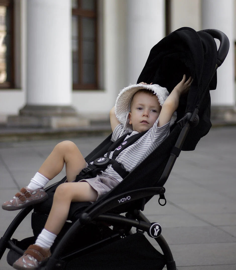 Stokke YOYO³ Stroller - Black On Black (Color pack + frame) on Luna Baby Store Miami