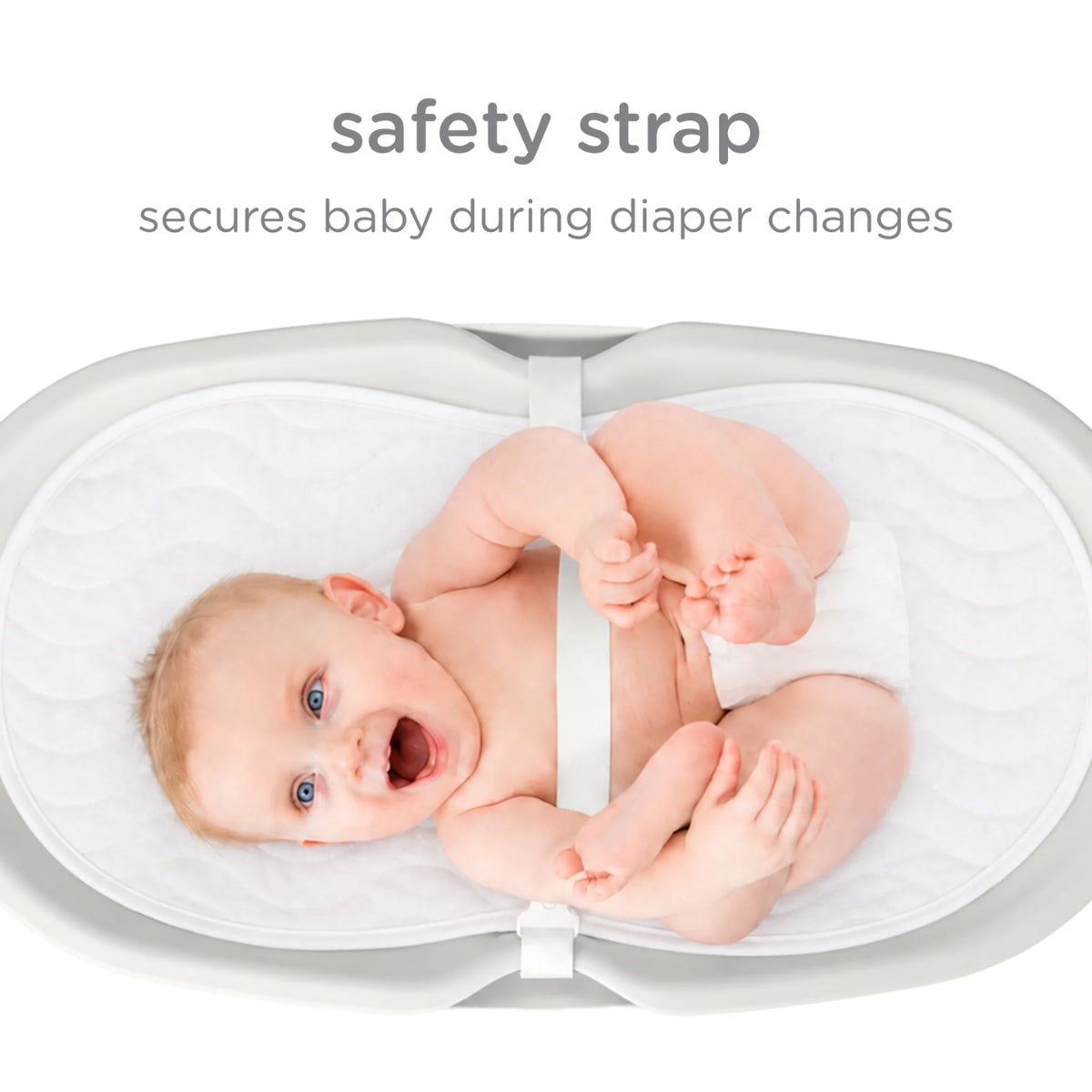 Ubbi Foam Changing Pad - Oat on Luna Baby Store Miami