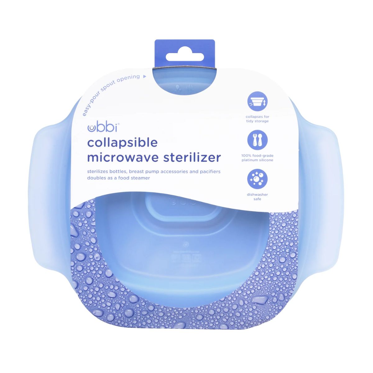 Esterilizador Dobrável para Micro-ondas Ubbi on Luna Baby Store Miami