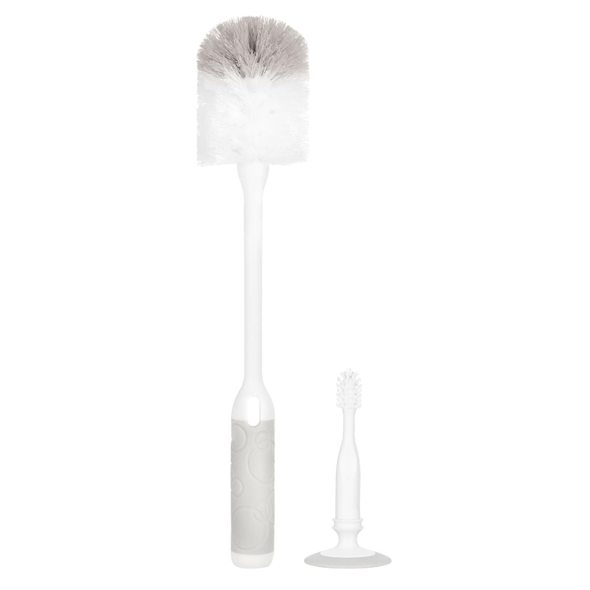 Ubbi Deluxe Baby Bottle Brush - Grey on Luna Baby Store Miami