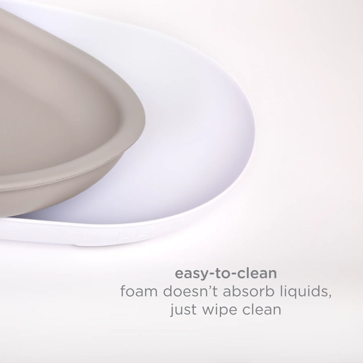 Ubbi Foam Changing Pad - Taupe