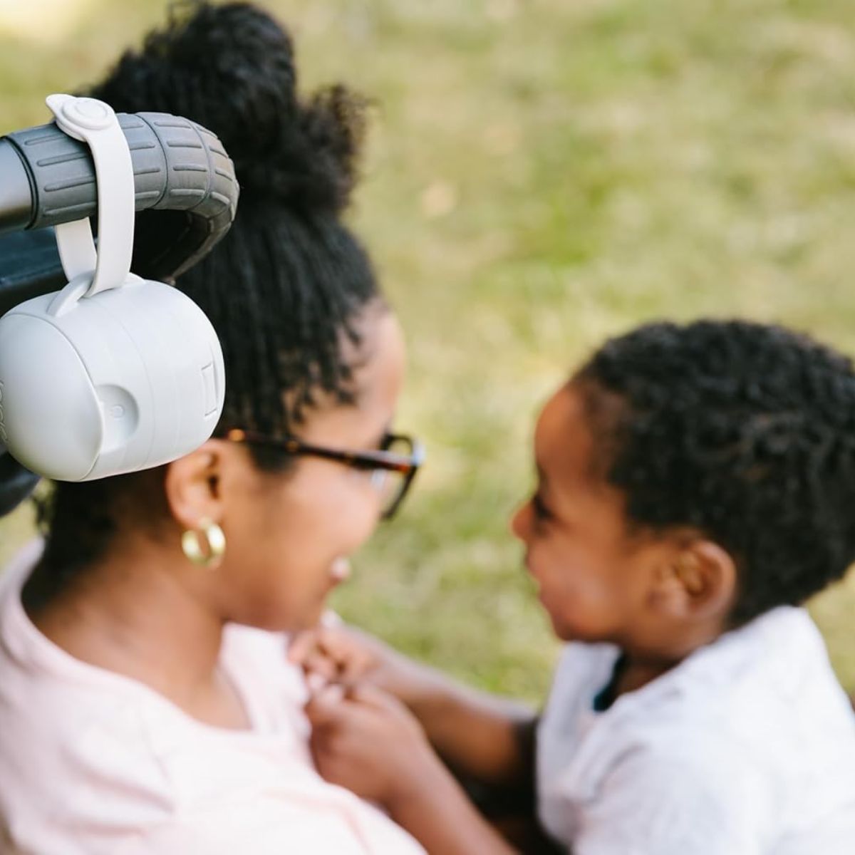 Ubbi On-The-Go Pacifier Holder - Gray