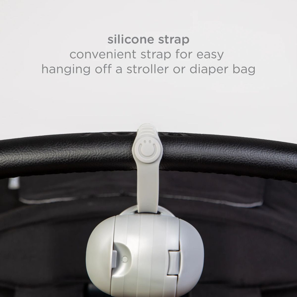 Ubbi On-The-Go Pacifier Holder - Gray