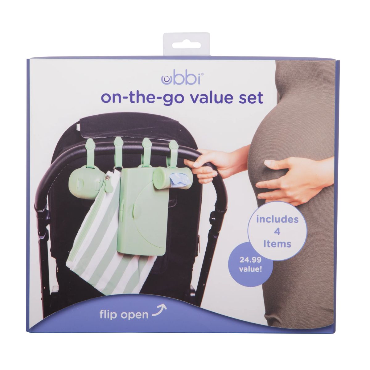 Kit De Higiene Para Bebês Ubbi Sage