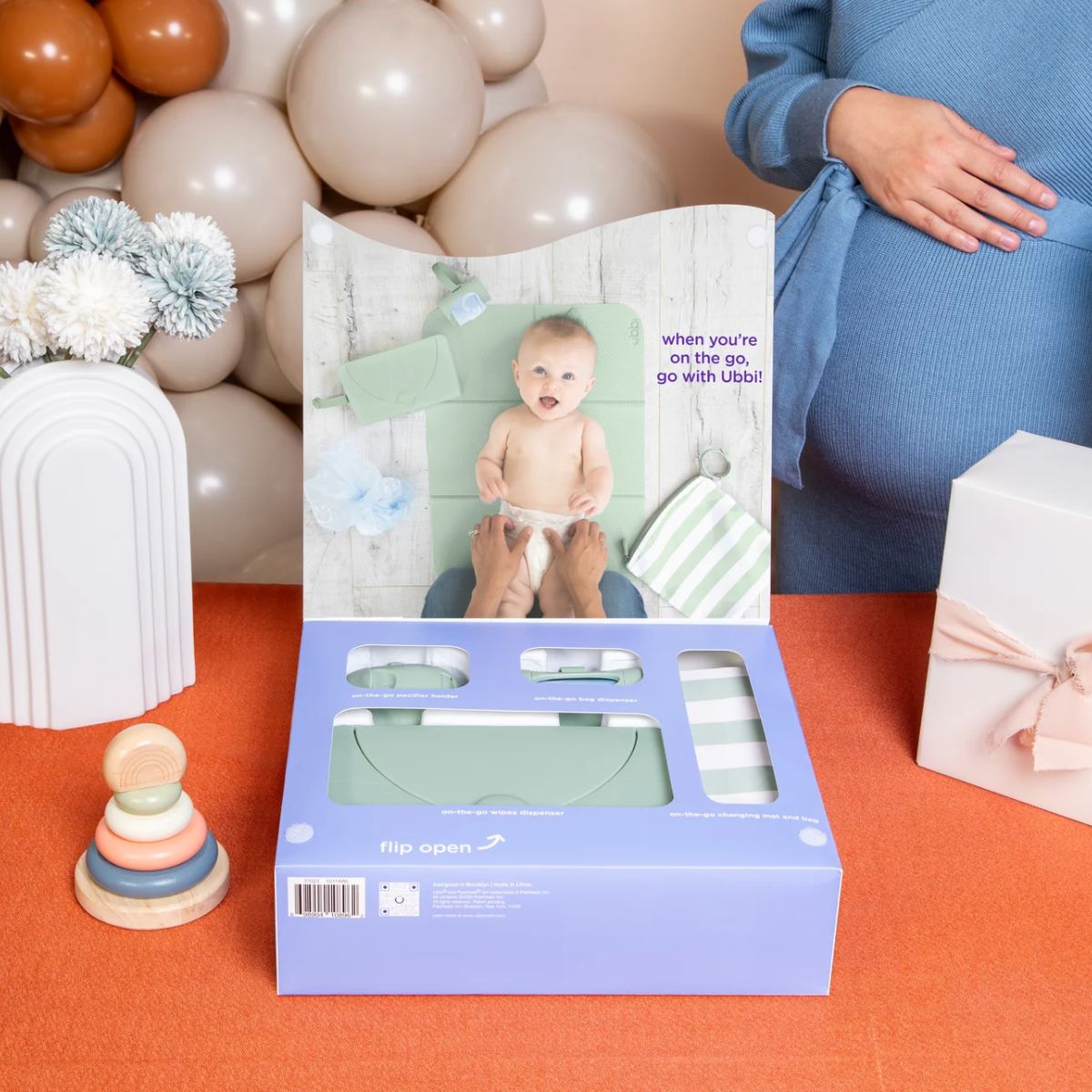 Kit De Higiene Para Bebês Ubbi Sage on Luna Baby Store Miami