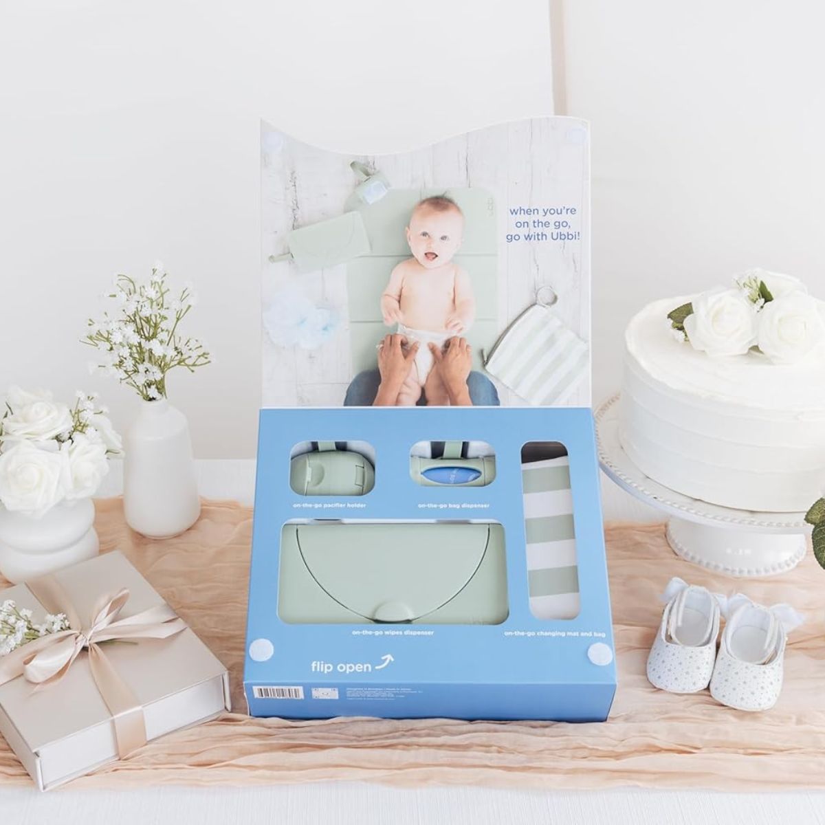 Kit De Higiene Para Bebês Ubbi Sage