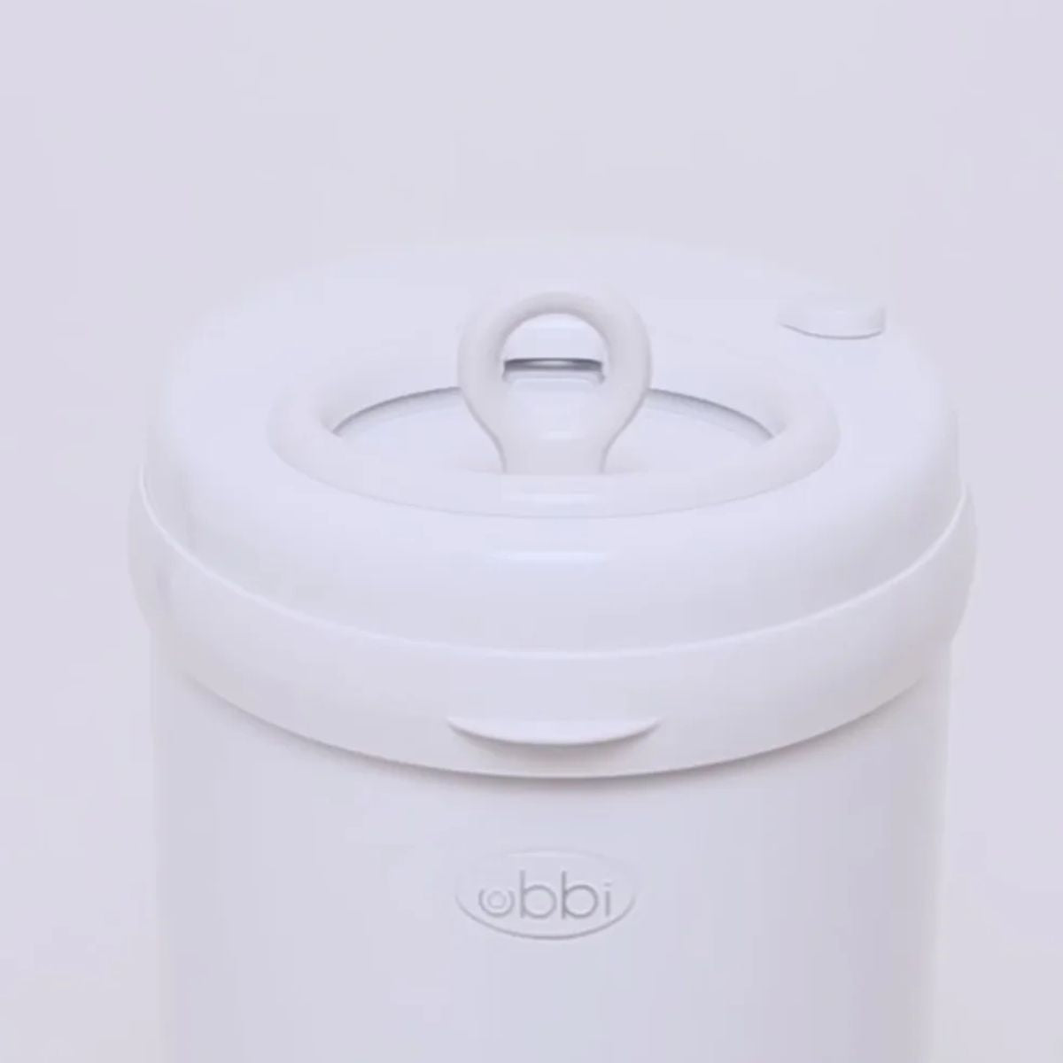 Lixeira Para Fraldas Ubbi em Aço Inoxidável White