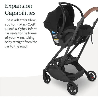 Uppababy Minu/Minu V2 Adapter Maxi-Cosi Nuna Cybex Besafe