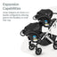 Adaptador Inferior Uppababy Para Bebês Conforto (Maxi-Cosi, Nuna & Cybex)