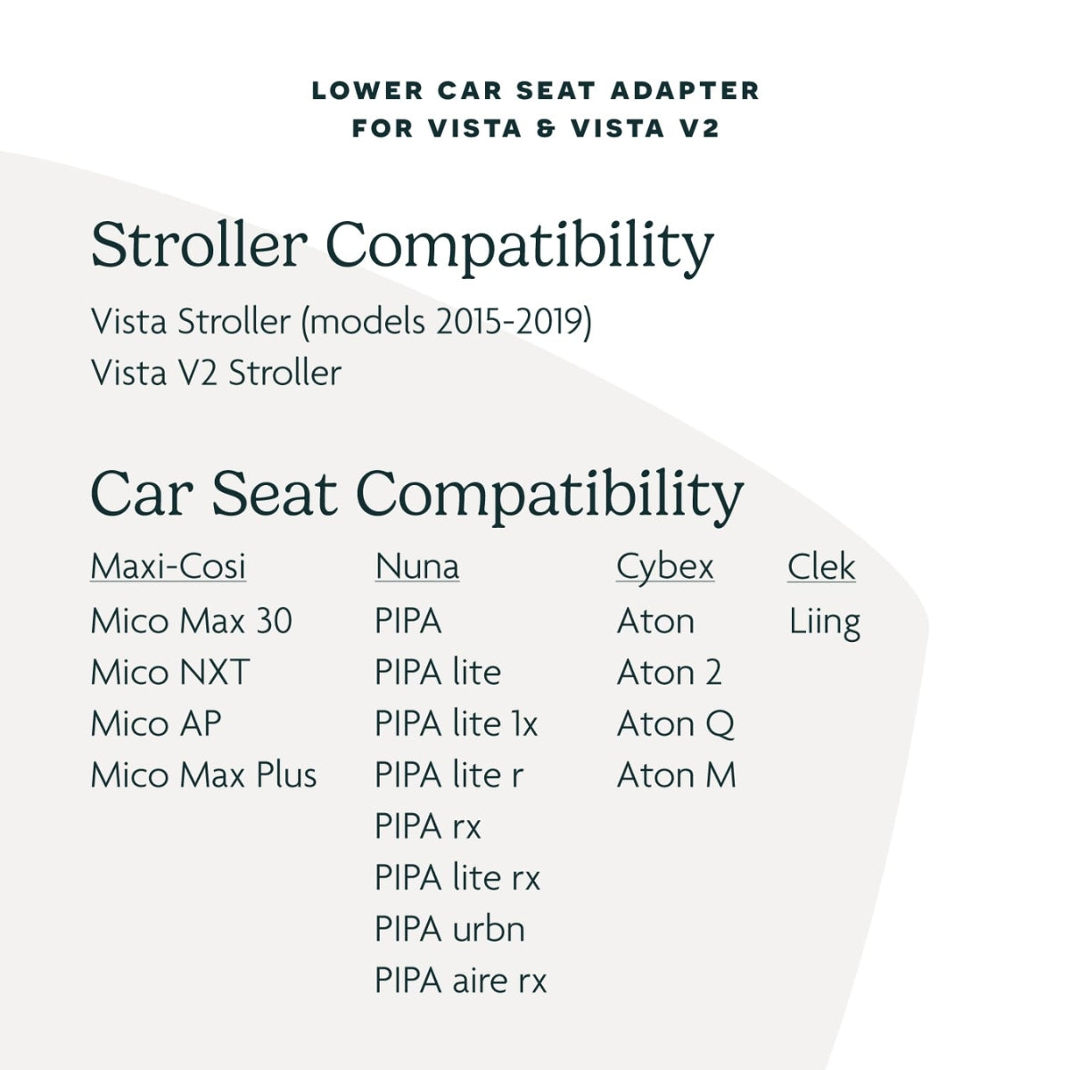 Adaptador Inferior Uppababy Para Bebês Conforto (Maxi-Cosi, Nuna & Cybex)