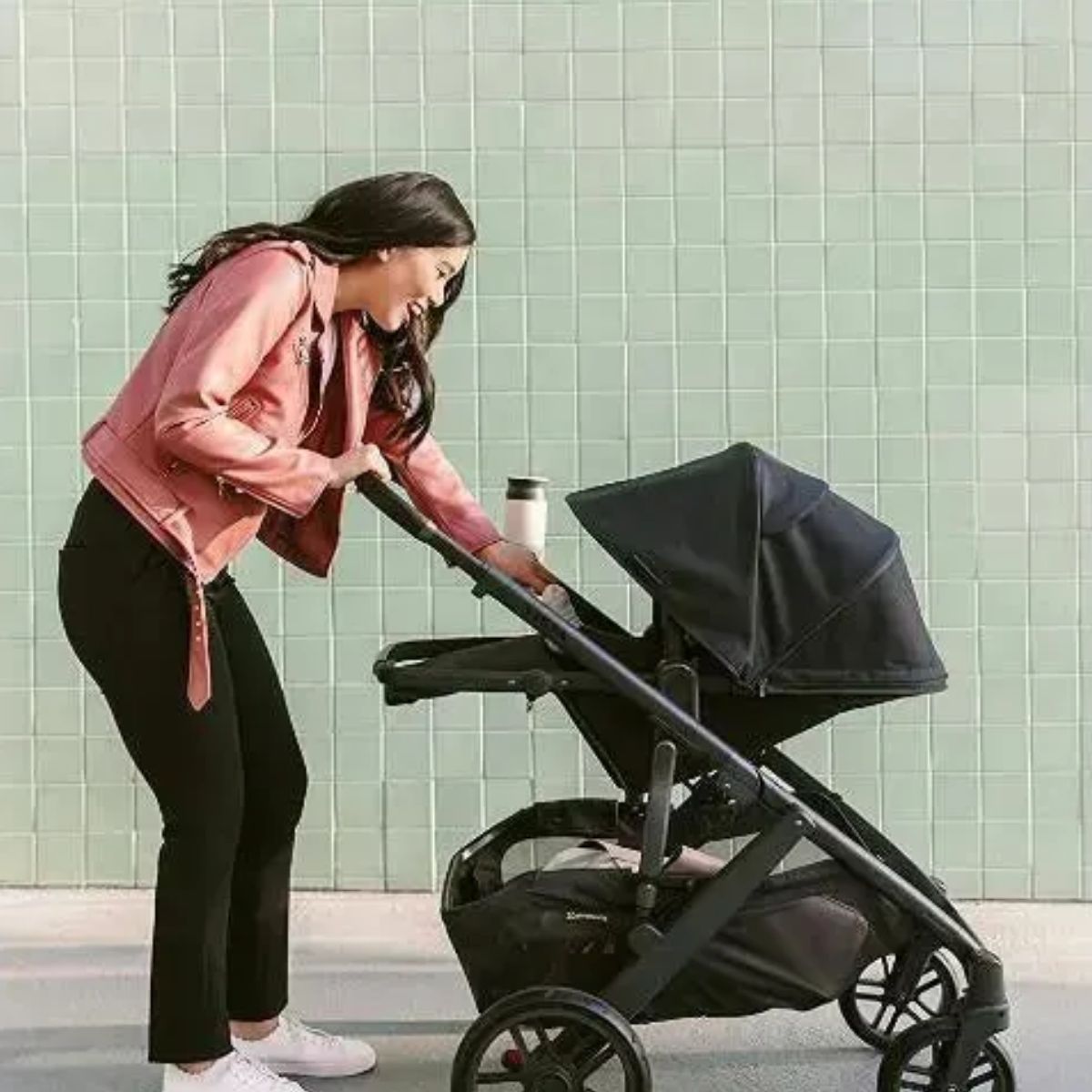 Almofada Redutora Uppababy Infant Snug Gray on Luna Baby Store Miami