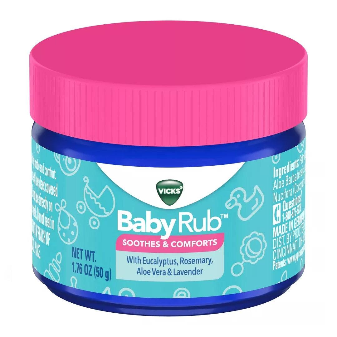 Vicks BabyRub Pomada Descongestionante Para Bebês - Vicks Babytunes