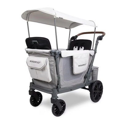 Carrinho de bebê WonderFold L2 Double (2 lugares) - Cinza